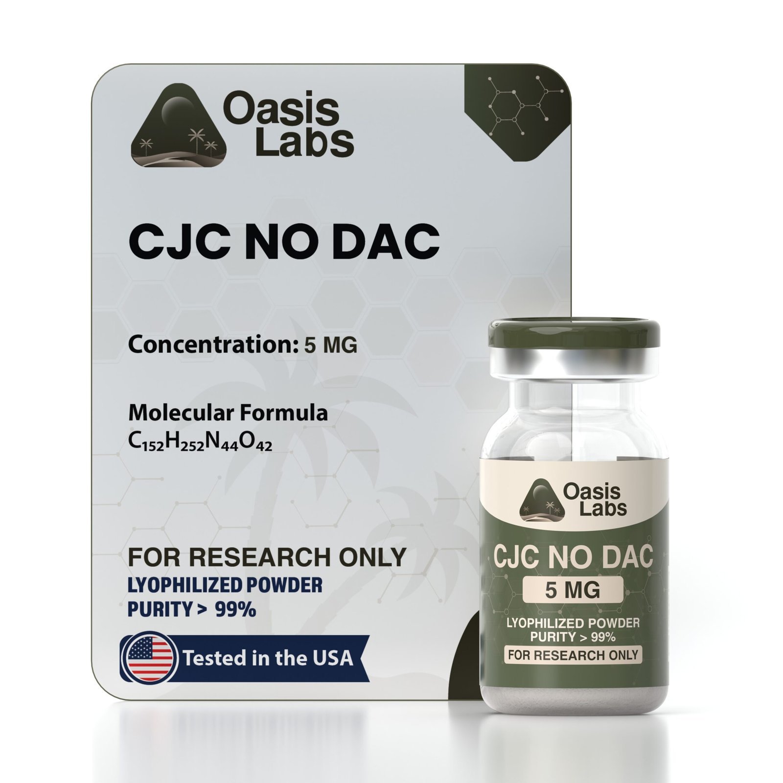 CJC-1295 no DAC 5mg (Mod GRF 1-29)